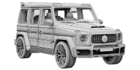 Photo Mercedes-Benz AMG G63 BRABUS 700 WIDESTAR 18