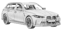 Photo BMW M3 CS Touring 2025 15
