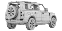 Photo 16 - Land Rover Defender 110 Vertex 2027 3D Model