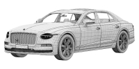 Photo 13 - Bentley Flying Spur Azur 2027 3D Model