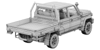 Photo 17 - Toyota Land Cruiser 70 Double Cab Chassis 2024 3D Model