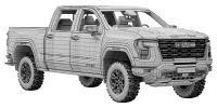 Photo 14 - GMC Sierra 1500 AT4X 2027 3D Model