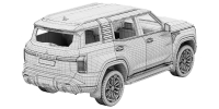 Photo 17 - Mitsubishi Pajero 2026 3D Model