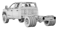 Photo 16 - GMC Sierra 3500 HD Chassis Crew Cab SLE 2026 3D Model