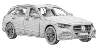Photo 13 - Mercedes-Benz C-Class Estate AMG-Line 2027 3D Model