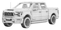 Photo 13 - Shelby F-150 Off-Road 2026 3D Model