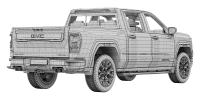 Photo 16 - GMC Sierra 1500 Denali 2027 3D Model
