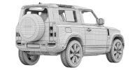 Photo 15 - Land Rover Defender 90 Vertex 2027 3D Model