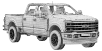 Photo Ford F-350 Super Duty Limited Edition 2024 15
