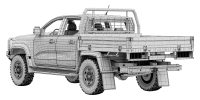 Photo 16 - Ford Ranger Super Duty Pickup 2026 3D Model
