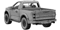 Photo Ford F-150 Raptor Regular cab 2022 18
