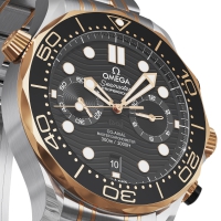 Photo Omega Seamaster Diver 300M 44mm gold on steel 9