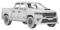Photo 13 - RAM 1500 Rumble Bee SRT 2027 3D Model
