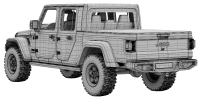 Photo Jeep Gladiator Willys 2024 18