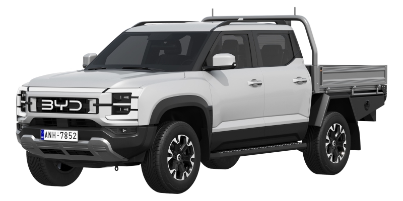 BYD Shark 6 Dynamic Cab Chassis 3D Model