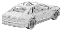 Photo 17 - Hyundai Grandeur 2026 3D Model